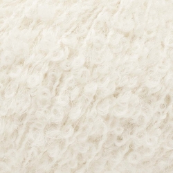 DROPS Alpaca Bouclé uni 0100 - törtfehér