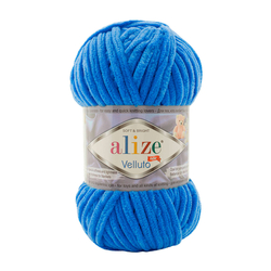 Alize Velluto 141 - királykék
