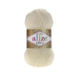 Alize Diva 01 - krém