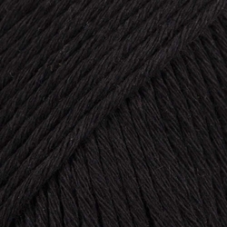 DROPS Cotton Light uni 20 - fekete