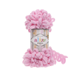 Alize Puffy 185 - rózsaszín
