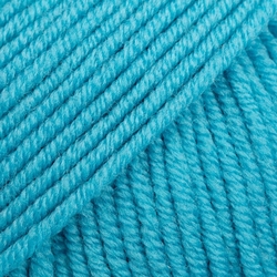 DROPS Merino Extra Fine uni 43 - tengerkék