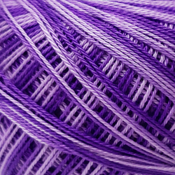 Horgolt fonal Snow White ombré 45272 - kék-ibolya