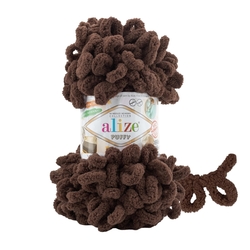 Alize Puffy 493 - sötétbarna