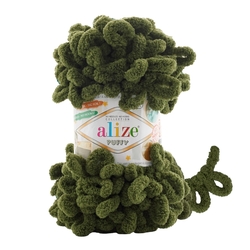 Alize Puffy 620 - sötét olíva zöld