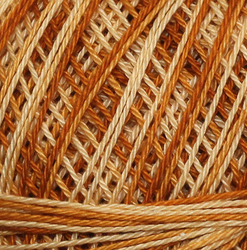 Horgolt fonal Snow White ombré 71262 - sötét bézs