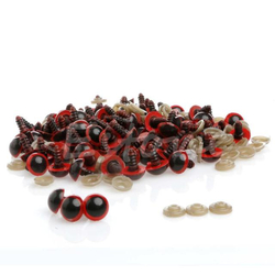 Biztonsági szemek Ø 10 mm - piros