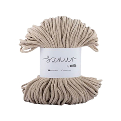 Pamutzsinór MILA 3 mm Glitter - arany