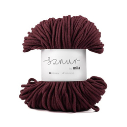 Pamutzsinór MILA 3 mm - bordó