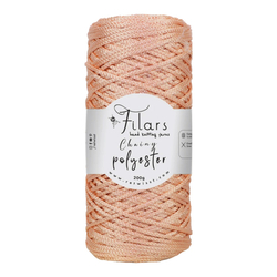 Retwist Chainy Polyester - rózsaszínes narancs
