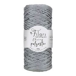 Retwist Chainy Polyester - ezüst