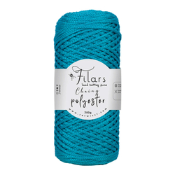 Retwist Chainy Polyester - türkiz