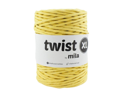 Cord Twist XL MILA 5mm - citrom