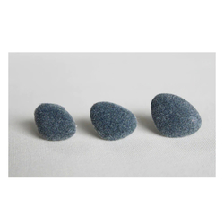 Biztonsági orr bársony 11x14 mm - szürke
