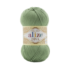 Alize Diva 852 - olíva zöld