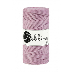 Bobbins Macrame Regular 3 mm - Poros rózsaszín