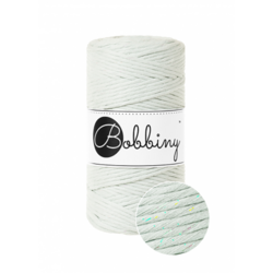 Bobbins Macrame Regular 3 mm - fényes tejzöld