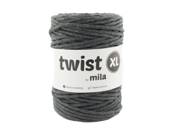 Cord Twist XL MILA 5mm - grafit