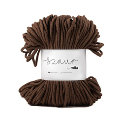 Pamutzsinór MILA 3 mm - barna