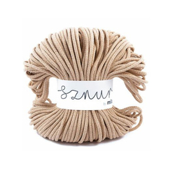 Pamutzsinór MILA 3 mm - karamell