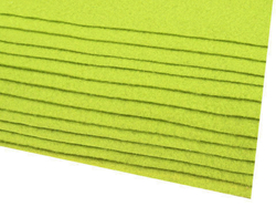 Színes filc 20x30 cm - lime zöld