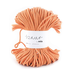 Pamutzsinór MILA 3 mm - sárgabarack