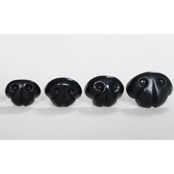 Kutya biztonsági orrok fekete 13x18 mm