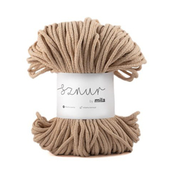 Pamutzsinór MILA 3 mm - homok