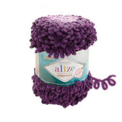 Alize Puffy finom ombre batik 7277 - lila