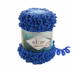 Alize Puffy finom ombre batik 7280 - égszínkék