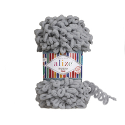 Alize Puffy fine 343 - szürke