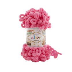 Alize Puffy 377 - neon rózsaszín