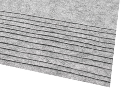 Színes filc 20x30 cm - szürke legvilágosabb kiemelés