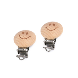 Fa cumicsipesz Ø 30 mm - smiley motívum