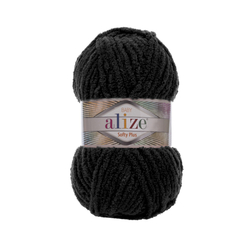 Alize Softy plus 60 - fekete