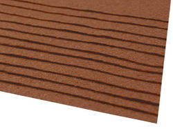 Színes filc 20x30 cm - barna