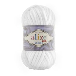 Alize Velluto 55 - fehér