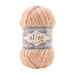 Alize Velluto 866 - világos rózsaszín