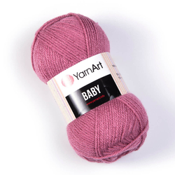 YarnArt Baby 3017 - sötét, régi rózsaszín