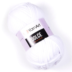 YarnArt Dolce 741 - fehér