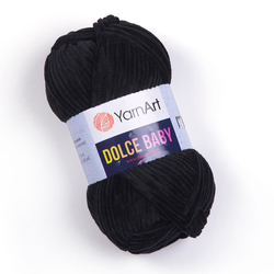YarnArt Dolce Baby 742 - fekete