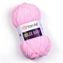 YarnArt Dolce Baby 750 - világos rózsaszín