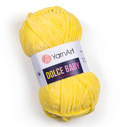 YarnArt Dolce Baby 761 - sárga