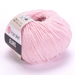 YarnArt Jeans 18 - púderrózsaszín