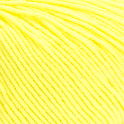 YarnArt Jeans 58 - neon sárga