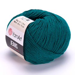 YarnArt Jeans 63 - kerozinzöld