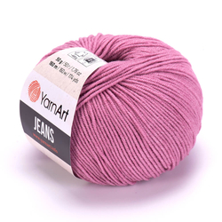 YarnArt Jeans 65 - régi lila