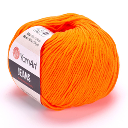 YarnArt Jeans 77 - neonnarancs