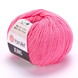 YarnArt Jeans 78 - frézia rózsaszín