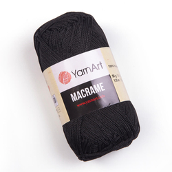 YarnArt Macrame 148 - fekete